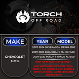 2007-2024 Chevy Silverado Suburban Tahoe GMC Sierra Yukon Yukon XL 1500 2" Front Leveling Lift Kit