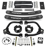 2007-2021 Toyota Tundra 3" Full Lift Kit with Add a Leaf Springs Axle Shims Extended U-Bolts Upgraded Upper Control Arms