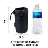 TORCH Everyday Carry Gear - MOLLE Bottle Holder | Black
