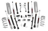 4in Jeep X-Series Suspension Lift System for 1993-1998 Jeep Grand Cherokee 4WD