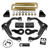 2001-2010 Chevy/GMC Silverado Sierra 2500 3500 3" Full Lift Kit with Upgraded Upper Control Arms