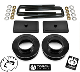 1992-1999 Chevy GMC Suburban Tahoe Yukon C1500 C2500 C3500 2" Full Lift Kit 2WD ONLY (Front Coil Spring Suspension)