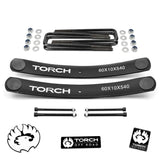 1.5"-2" Rear Add A Leaf Kit w/ 8.5" U-bolts for 1999-2021 Toyota Tundra 2WD 4WD