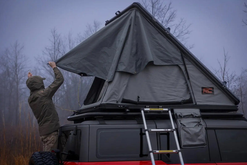 Hard Shell Roof Top Tent | Low-Profile Aluminum Shell | Rack Mount