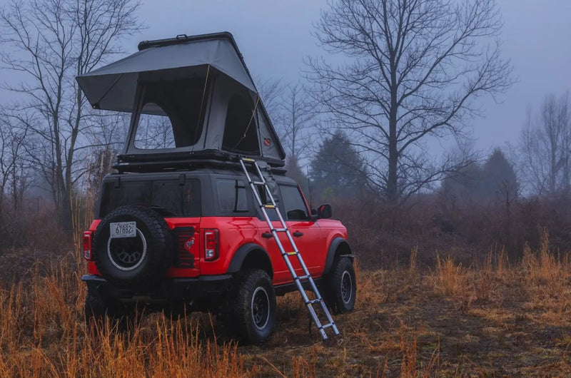 Hard Shell Roof Top Tent | Low-Profile Aluminum Shell | Rack Mount