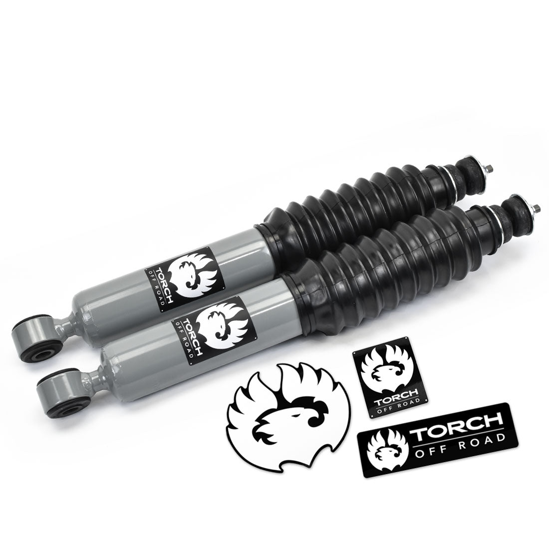 2001-2010 Chevy GMC Silverado Sierra 2500HD Extended Front Shocks (1 ...