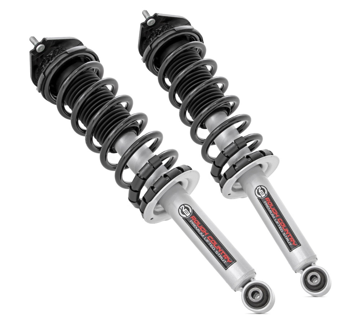 Loaded Strut Pair | 2 Inch Lift | Rear | Subaru Forester 4WD (2014-201 ...