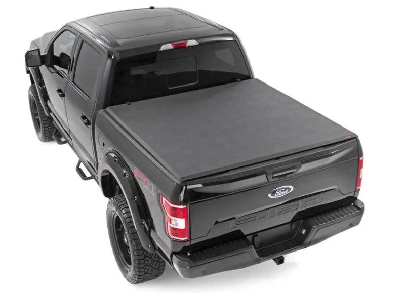 Soft Tri-Fold Bed Cover | 5'7" Bed | Ford F-150 (21-23)/F-150 Lightning (22-23)