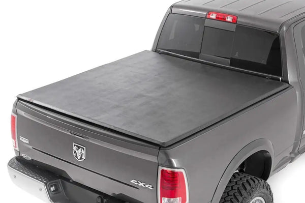 Bed Cover | Tri Fold | Soft | 6'4" Bed | Dodge 1500 (02-08)/2500 (03-08)