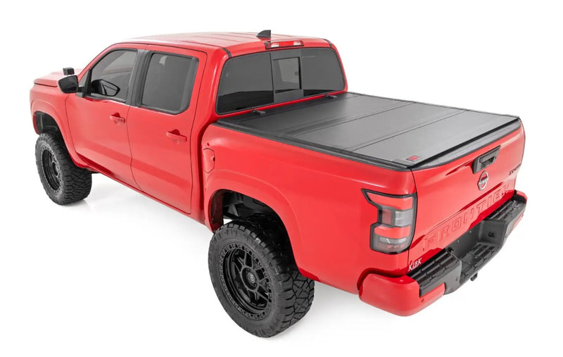 Hard Tri-Fold Flip Up Bed Cover | 5' Bed | Nissan Frontier (05-21)
