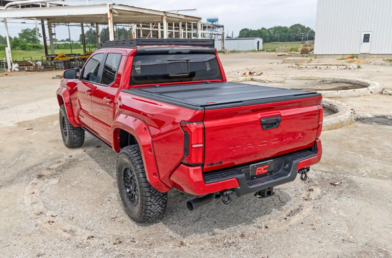 Hard Tri-Fold Flip Up Bed Cover | 5' Bed | Toyota Tacoma 2WD/4WD (2024)