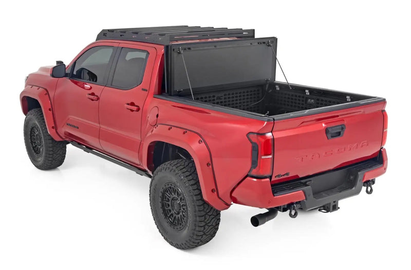 Hard Tri-Fold Flip Up Bed Cover | 5' Bed | Toyota Tacoma 2WD/4WD (2024)