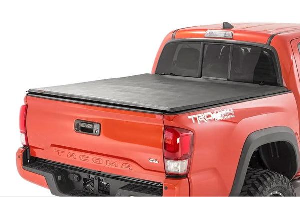 Soft Tri-Fold Bed Cover | 5' Bed | Toyota Tacoma (16-23)