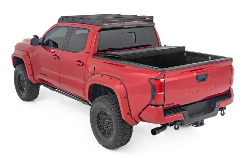 Hard Tri-Fold Flip Up Bed Cover | 5' Bed | Toyota Tacoma 2WD/4WD (2024)