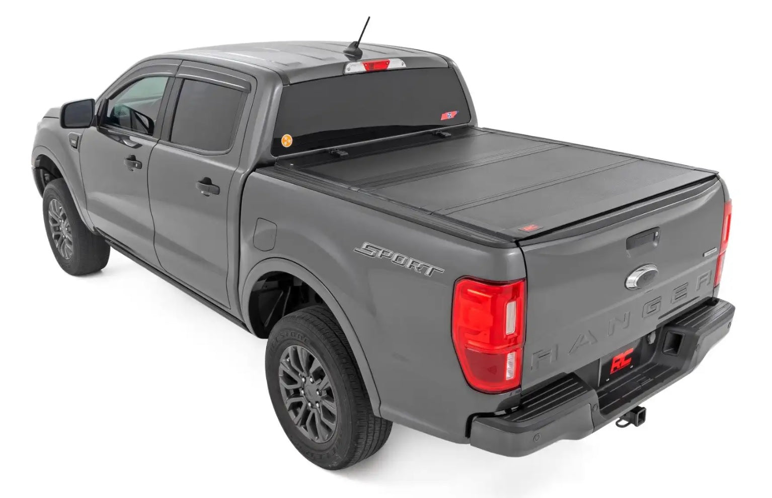 Hard TriFold Flip Up Bed Cover Ford Ranger 2WD/4WD (1923) Torch