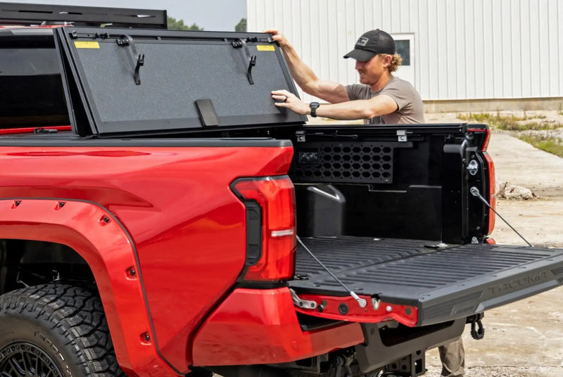 Hard Tri-Fold Flip Up Bed Cover | 5' Bed | Toyota Tacoma 2WD/4WD (2024)