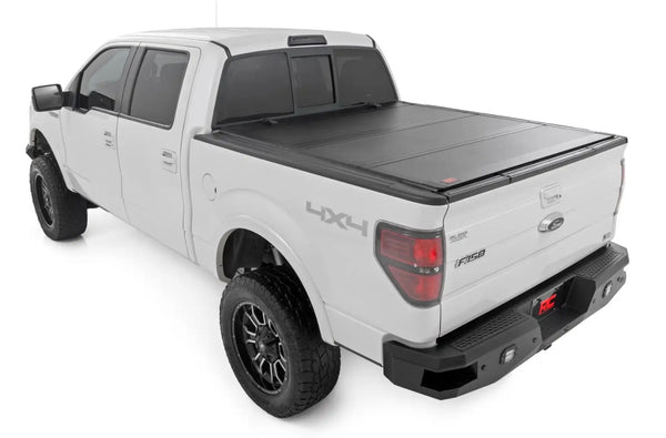 Hard Tri-Fold Flip Up Bed Cover | Ford F-150 2WD/4WD (04-14)