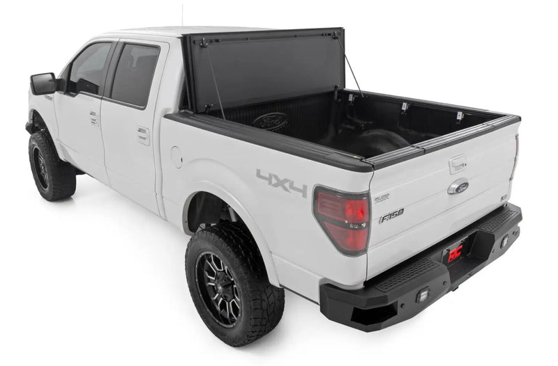 Hard Tri-Fold Flip Up Bed Cover | Ford F-150 2WD/4WD (04-14)