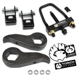 2011-2019 Chevy/GMC Silverado Sierra 2500 3500 3" Front Lift Kit Shock Extenders Top Mount Shock Extenders Torsion Tool