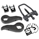 2011-2019 Silverado Sierra 2500 3500 3" Front Lift Kit Shock Extenders and Tool