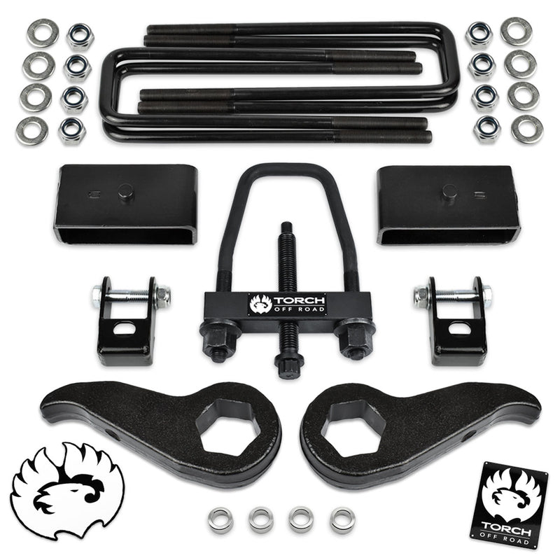 2011-2019 Silverado Sierra 2500 3500 3" Full Lift Kit with Shock Extenders and Tool