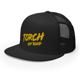 Trucker Cap (Yellow Spray Paint High Profile)