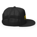 Trucker Cap (Yellow Spray Paint High Profile)