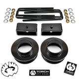 1992-1999 Chevy GMC Suburban Tahoe Yukon C1500 C2500 C3500 3" Full Lift Kit 2WD ONLY (Front Coil Spring Suspension)