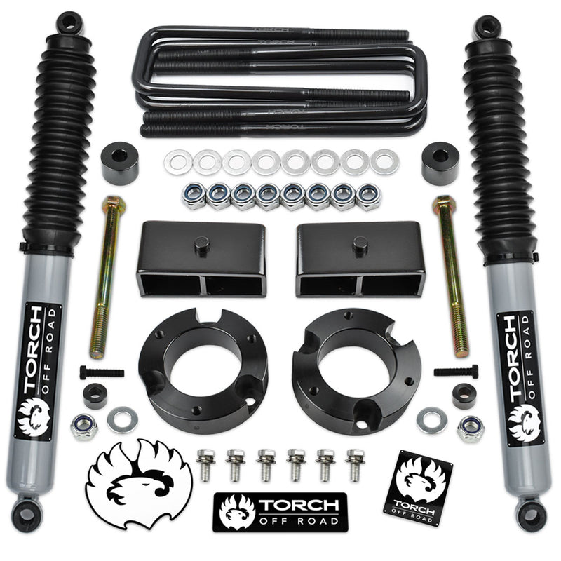 1995-2004 Toyota Tacoma 3" Full Lift Kit With Extended Rear Shocks