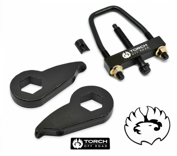 1997-2003 Ford F150 TORCH 3" Front Torsion Key Leveling Lift Kit with Torsion Key Unloading Tool