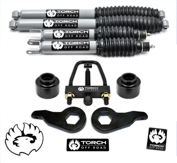 2000-2006 Chevy/GMC Tahoe Yukon Suburban 1500 2WD 4X4 3" Full Lift Kit With Extended Shocks and Tool