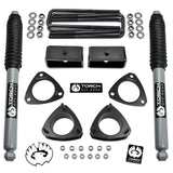 2007-2024 Chevy Silverado GMC Sierra 1500 3" Steel Leveling Lift Kit w/ Extended Shocks