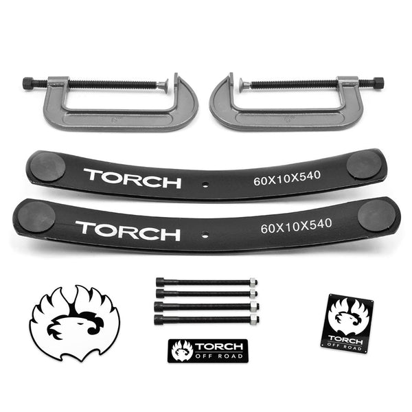 TORCH off-road 1.5インチリフトアップ　増しリーフ 1995-2023 Toyota Tacoma 1.5