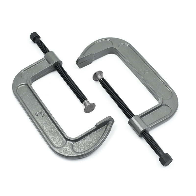 Leaf Pack Unloading C-Clamp Tool with Hex Head Bolt 6" Width 2pc Kit