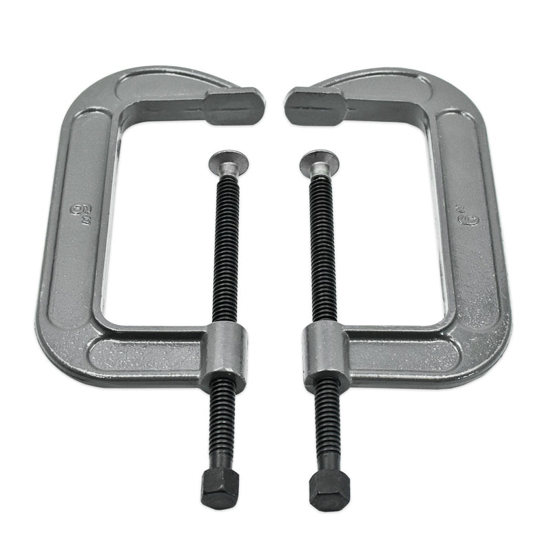 Leaf Pack Unloading C-Clamp Tool with Hex Head Bolt 6 Width 2pc
