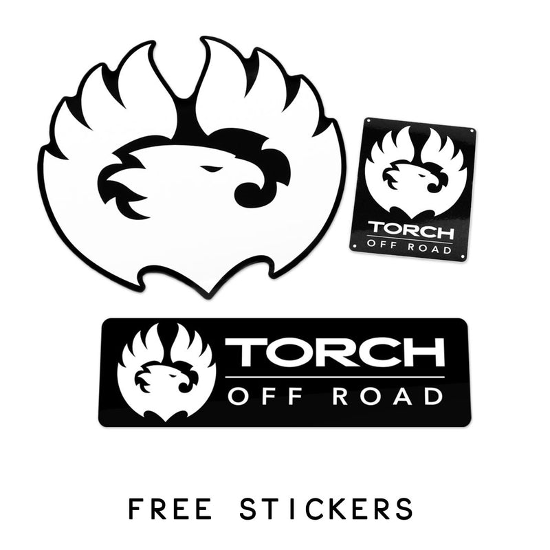 TORCH 2.5 Degree Universal Axle Shims for Leaf Springs and Lift Blocks