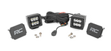 2-INCH SQUARE CREE LED LIGHTS - (PAIR | BLACK SERIES)