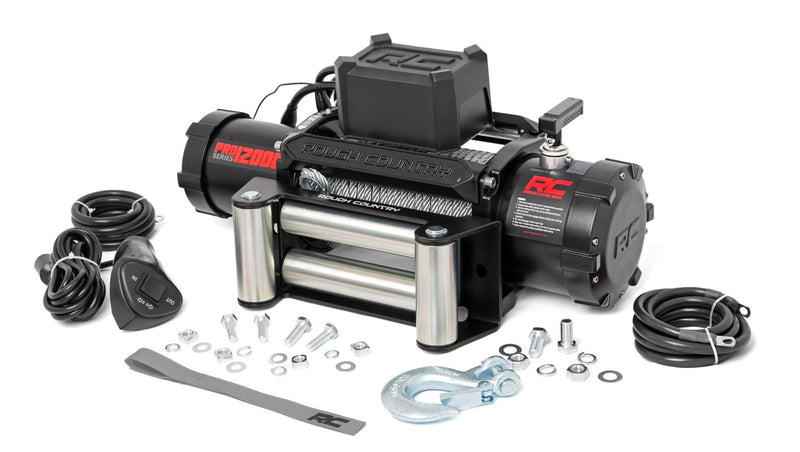 12000-LB PRO SERIES WINCH | STEEL CABLE
