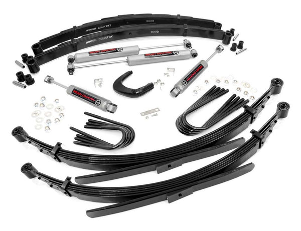 4in GM Suspension Lift System for 1977-1987 Chevy GMC Pickup Suburban 4WD (52in Rear Springs)