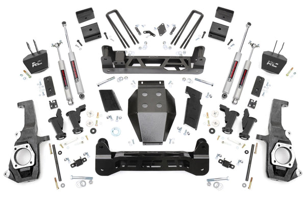 5in GM Torsion Bar Drop Suspension Lift Kit for 2011-2019 GMC Chevy Sierra Silverado 2500HD 3500 HD