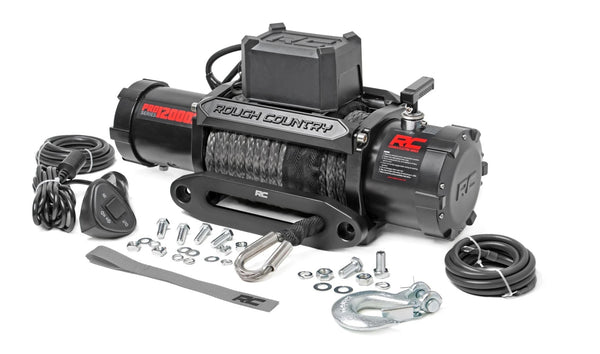 12000-LB PRO SERIES WINCH | SYNTHETIC ROPE