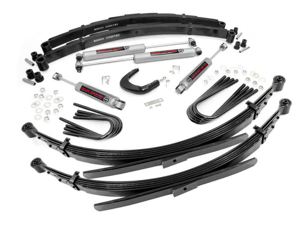 6in GM Suspension Lift System (52in Rear Springs) for 1973-1976 Chevy GMC Pickup Suburban Blazer Jimmy 4WD