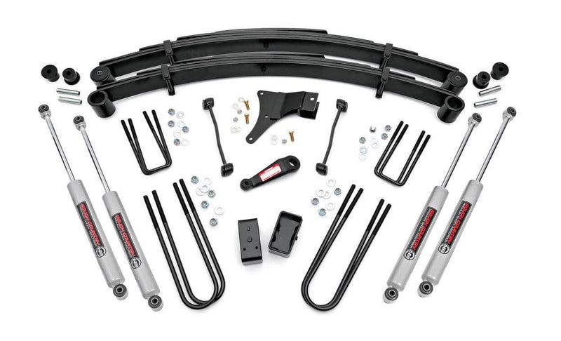 4in Ford Suspension Lift Kit for 1999-1999 Ford F-250 F-350 Super Duty 4WD (Built Before 3-1-1999)