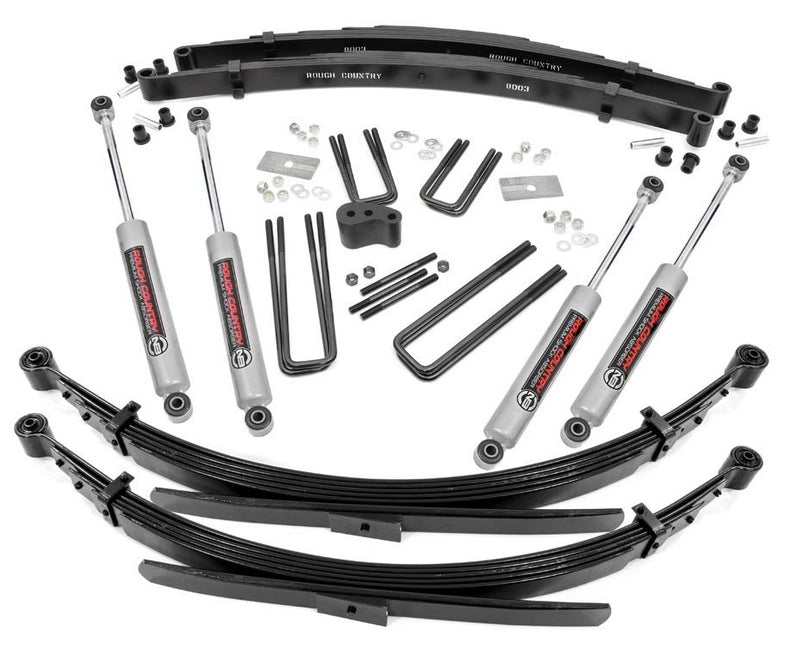 4in Dodge Suspension Lift System for 1974-1974 Dodge Plymouth Ramcharger Trailduster 4WD