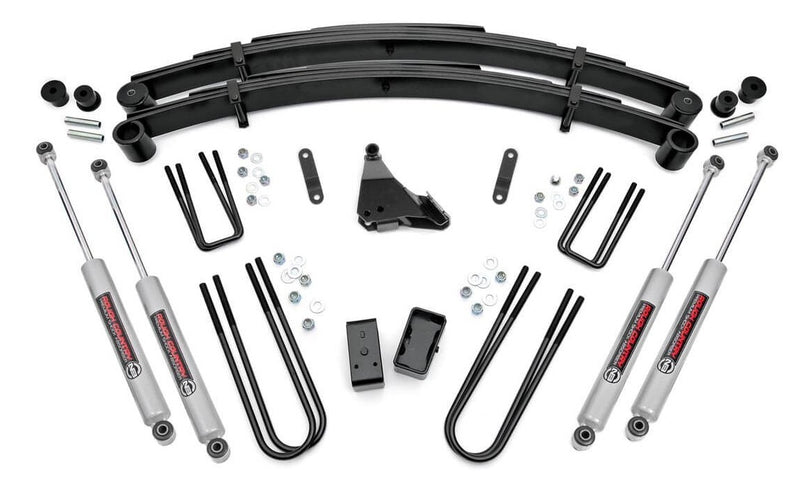 4in Ford Suspension Lift Kit for 1999-2004 Ford F-250 F-350 Super Duty 4WD
