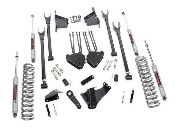 8in Ford 4-Link Suspension Lift Kit (05-07 F-250/350 4WD | Diesel)