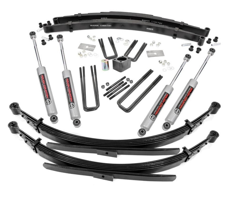 4in Dodge Suspension Lift System (Dana 60) for 1974-1977 Dodge W Series Pickup 4WD