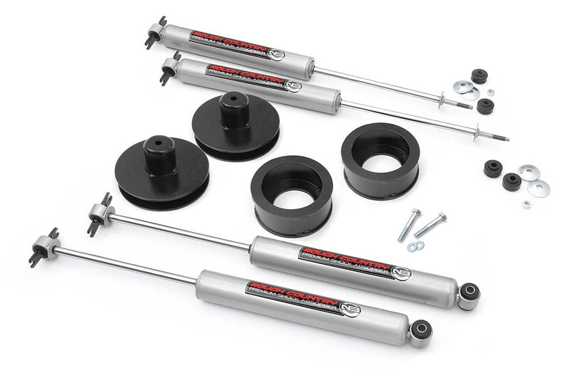 2in Jeep Suspension Lift Kit for 1997-2006 Jeep Wrangler TJ 4WD