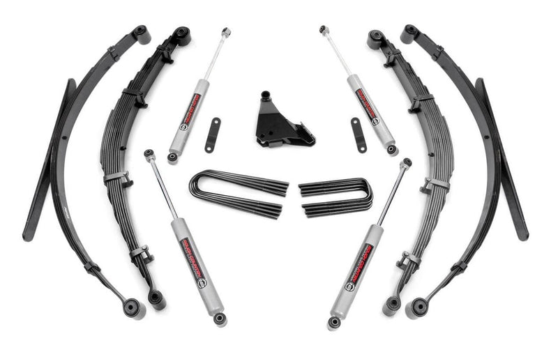 4in Ford Suspension Lift System for 1999-2004 Ford F-250 F-350 Super Duty 4WD