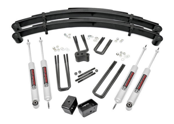 4in Ford Suspension Lift Kit for 1977-1979 Ford F-250 4WD
